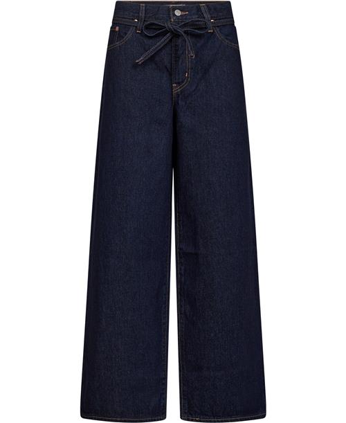 Se Levi's XL Straight Dream Nice Dreams Kvinde Mørkeblå Jeans Str 24/31 - hos Magasin ved Magasin