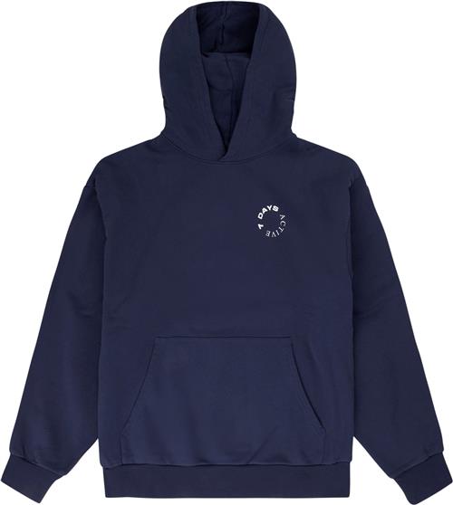 Se 7 Days Active Organic Hoodie Kvinde 358 Navy Hættetrøjer Str S - hos Magasin ved Magasin