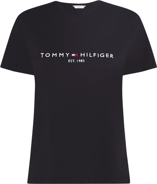 Tommy Hilfiger Heritage Hilfiger CNK REG TEE Kvinde Bds Kortærmede T-shirts Str XL - hos Magasin