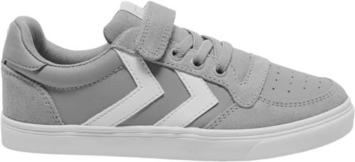 Hummel Slimmer Stadil Leather LOW JR Alloy Sneakers Str 30 - hos Magasin