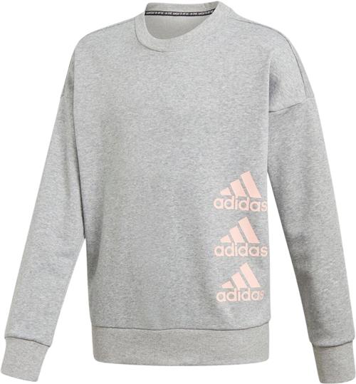 adidas Must Haves Crew Sweatshirt 104 - Sweatshirts & Hættetrøjer Bomuld hos Magasin