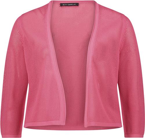 Se Betty Barclay Strickjacke Kurz Kvinde Pink Flambé Cardigans Str 44 - hos Magasin ved Magasin