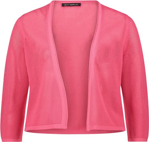 Betty Barclay Strickjacke Kurz Kvinde Pink Flambé Cardigans Str 36 - hos Magasin