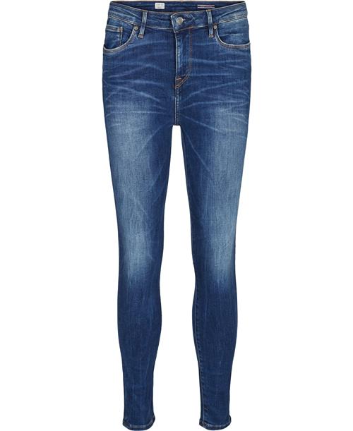 Se Tommy Hilfiger Como rw Doreen Bukser Kvinde Blå Skinny Jeans Str 25/30 - Bomuld hos Magasin ved Magasin