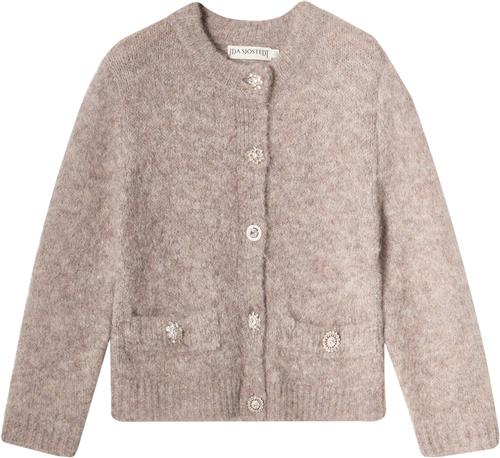 Se Ida Sjöstedt Kristin Cardigan Kvinde Soft Beige Cardigans Str 36 - hos Magasin ved Magasin