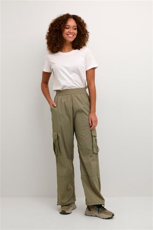 Kaffe Kamarie Cargo Pants Kvinde Coriander Cargo Bukser Str 40 - hos Magasin