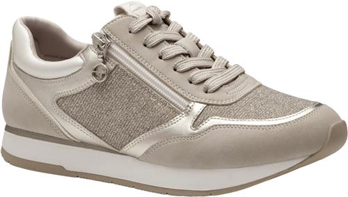 Tamaris 123603-42 Kvinde Ivory Comb Sneakers Str 38 - hos Magasin