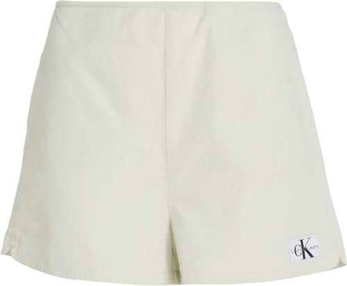 Se Calvin Klein Seersucker Shorts Kvinde Cga Casual Shorts Str S - hos Magasin ved Magasin