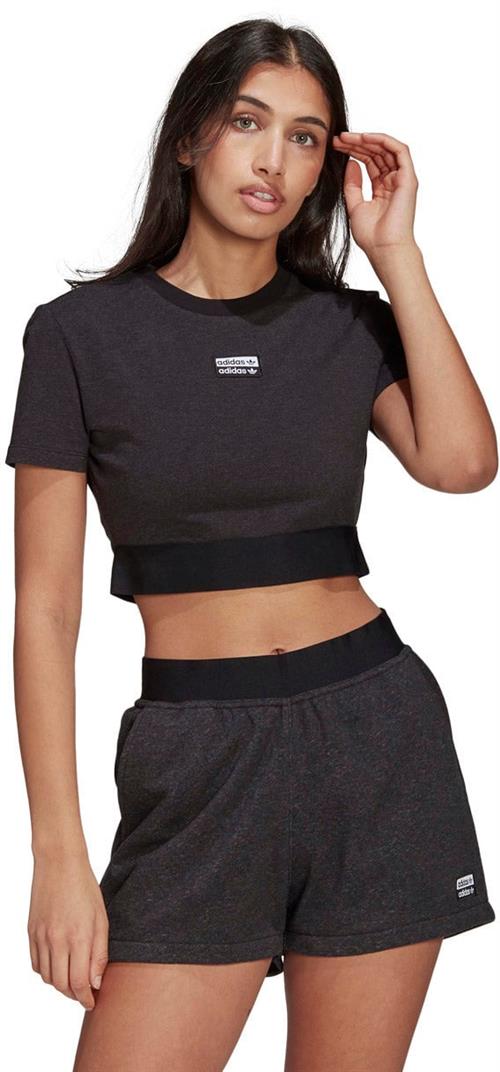 Se adidas R.Y.V. Cropped Tshirt 42 - Trænings T-shirts hos Magasin ved Magasin