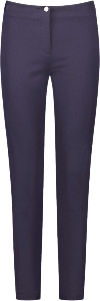 Gerry Weber Pant Leisure Cropped Kvinde Navy Bukser Med Smalle Ben Str 36R - hos Magasin