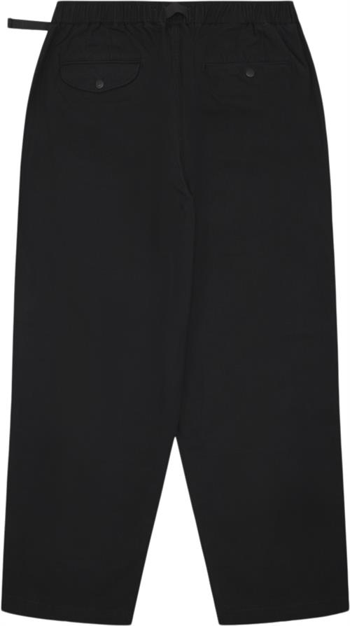 Se Woodbird Umo Base Pant Mand Black Habitbukser Str XXL - hos Magasin ved Magasin