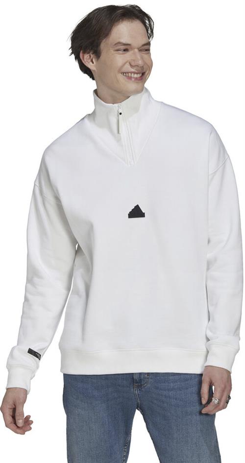 adidas 1/4 Zip Sweatshirt XL - Sweatshirts Bomuld hos Magasin