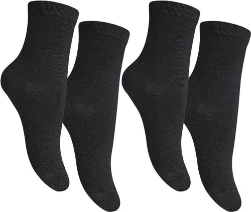 mp Denmark Bamboo Socks 2pack Str 33/36 - Sort Strømper hos Magasin