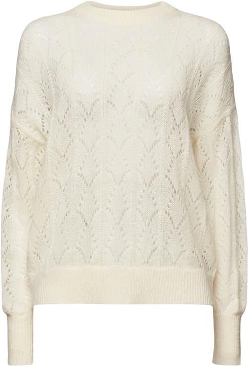 Esprit moh Blend Solid Kvinde Ice Sweaters Str L - hos Magasin