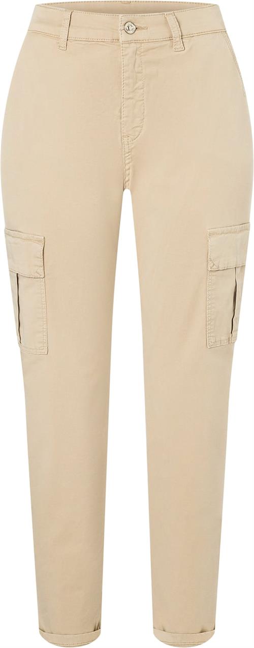 Se MAC Jeans Rich Cargo Kvinde Golden Terra Ppt Bukser Med Lige Ben Str 36 - hos Magasin ved Magasin