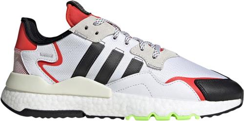 adidas Nite Jogger Sneakers Mand Hvid Sneakers Str 41 1/3 - hos Magasin