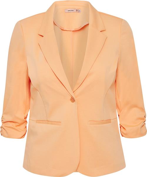 Se Simple Wish Swblazer BLA 1 Kvinde Apricot Wash Blazere Str 48 - hos Magasin ved Magasin