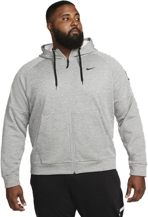 Se Nike Therma Fit Full Zip Fitness Haettetroje S - Hættetrøjer hos Magasin ved Magasin