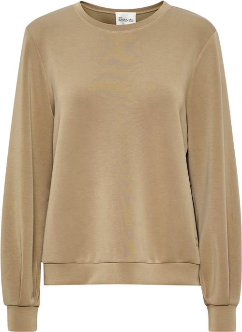 Se My Essential Wardrobe 23 THE Sweat Blouse Kvinde Dune Sweatshirts Casual Fit Str L - hos Magasin ved Magasin