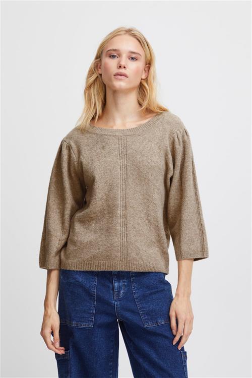 ICHI Ihalises MS Kvinde Doeskin Sweaters Str S - hos Magasin