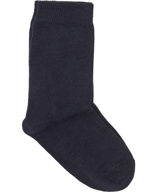 Melton Sock Str 39-41. - Blått Strømper hos Magasin