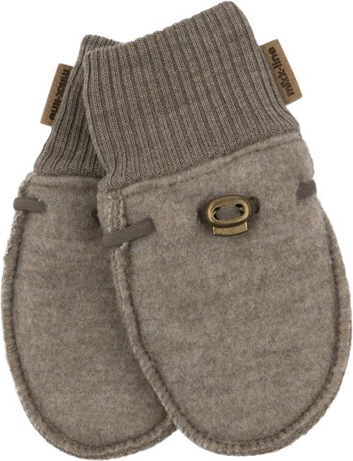 Se Mikk-Line Wool Mittens 62/68Y - Vanter & Luffer Uld hos Magasin ved Magasin