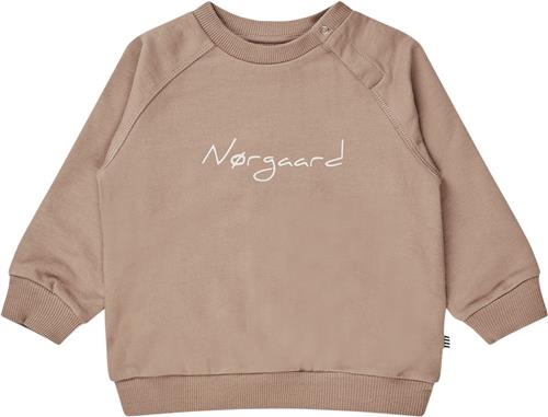 Mads Nørgaard - Copenhagen Soft Sweat Sirius Sweatshirt Str 2-4 mdr / 62 cm - Brun Sweatshirts hos Magasin