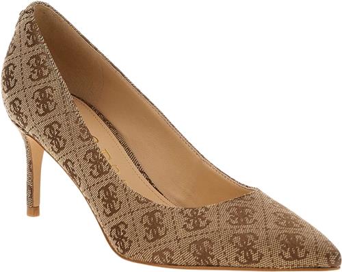 Se GUESS Bravo10 Kvinde Beige Brown Pumps & Stiletter Str 40 - hos Magasin ved Magasin