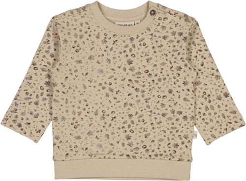 Se Wheat Sweatshirt Sigi Str 62/3m - Gravel Spruce And Cone Sweatshirts Bomuld hos Magasin ved Magasin