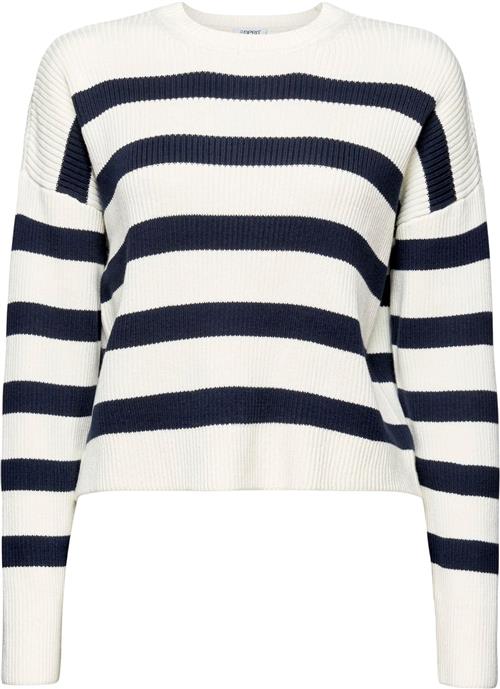 Esprit Striped Boat ne Kvinde Ice 3 Sweaters Str S - hos Magasin