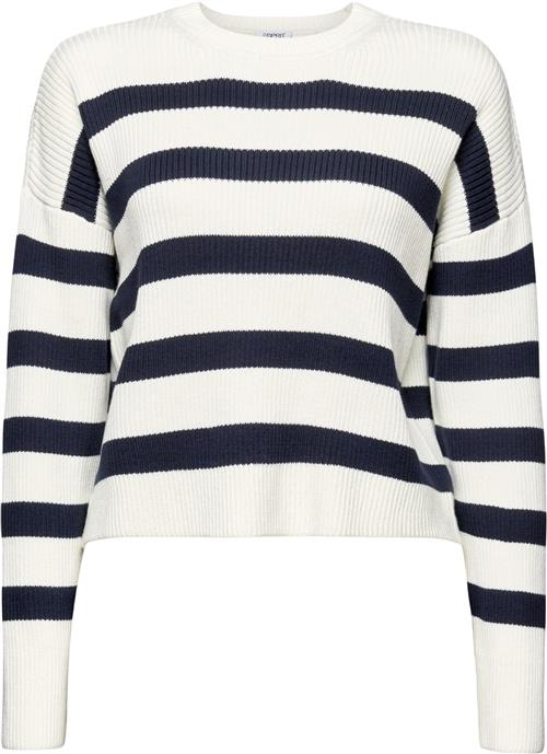 Esprit Striped Boat ne Kvinde Ice 3 Sweaters Str XXL - hos Magasin