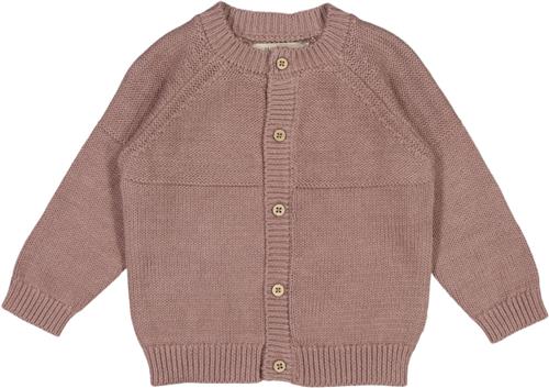 Se Wheat Strik Cardigan Eddy Str 80/12m - Pudder Cardigans Bomuld hos Magasin ved Magasin