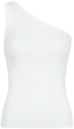 Neo Noir Clementine Knitted Top Kvinde White Tanktoppe Str 42 - hos Magasin