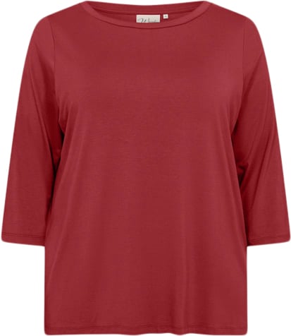 Wasabiconcept Wastella 7 Kvinde 4949 Cardinal Kortærmede T-shirts Str 42/44 - Elastan hos Magasin