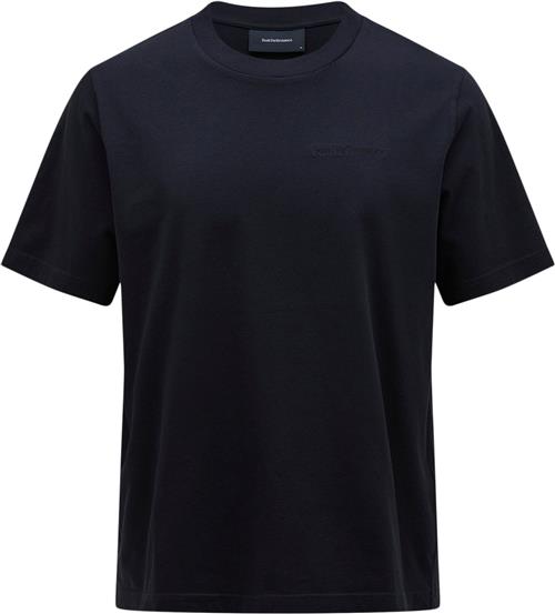 Se Peak Performance M Original Small Logo Teeblack Mand Black Kortærmede T-shirts Str L - hos Magasin ved Magasin