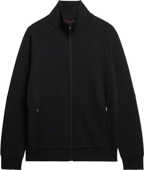 Se Superdry Tech Tracktop Mand Black Sweatshirts Str XXXL - hos Magasin ved Magasin