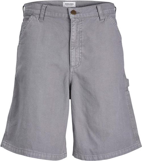 Jack & Jones Jpstkarl Jjcarpenter Short SN Mand Steel Gray Chino Shorts Str XXL - hos Magasin