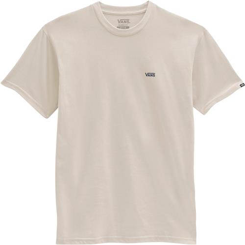 Vans mn Left Chest Logo tee Mand White Kortærmede T-shirts Str XS - Bomuld hos Magasin