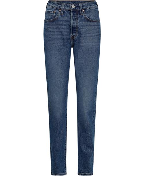 Se Levi's 501 Jeans FOR Women Erin Cant Kvinde Blå Skinny Jeans Straight Fit Str W30 / L30 - hos Magasin ved Magasin