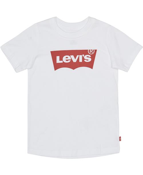 Se Levi's Teeshirt Str 12 år / 152 cm - White Kortærmede T-shirts Denim hos Magasin ved Magasin