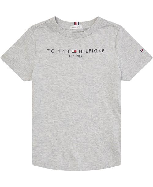 Tommy Hilfiger Essential TEE S/S Str 14 år / 164 cm - P01 Kortærmede T-shirts Bomuld hos Magasin