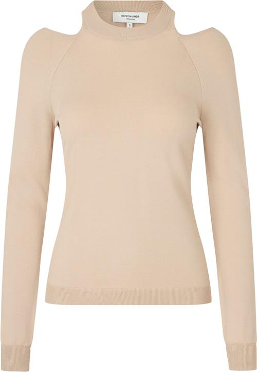 Se Rosemunde Viscose Pullover Kvinde Brun Rullekraver Str L - hos Magasin ved Magasin