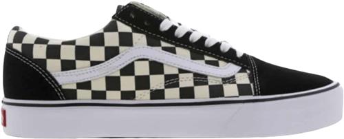 Vans UA OLD Skool Lite Checkerb, 4 Mand Black Sneakers Str 43 - hos Magasin