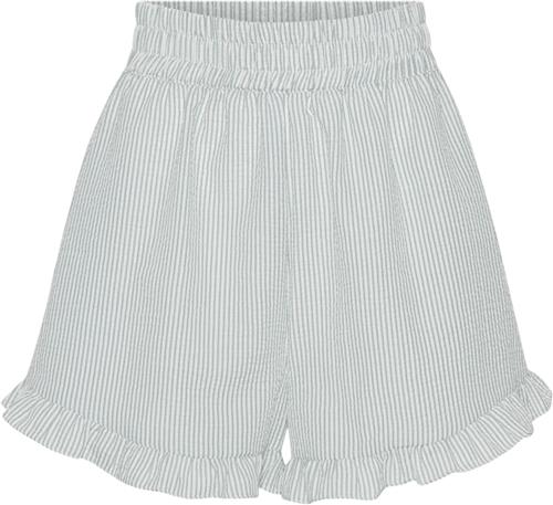 A-VIEW Sonja Shorts Kvinde Green/white Casual Shorts Str 38 - hos Magasin