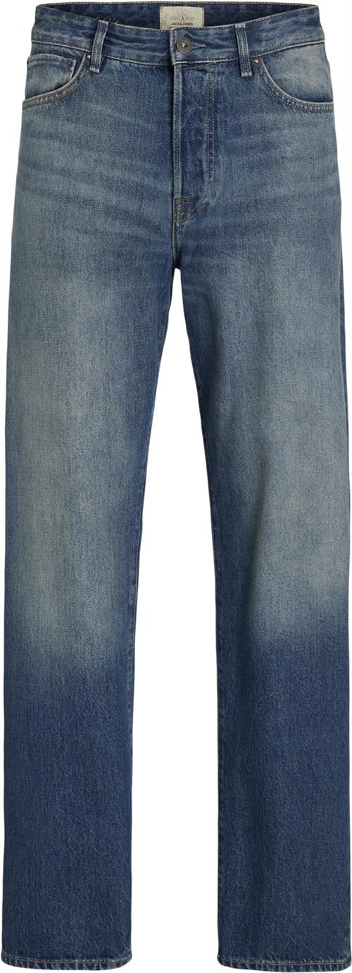 Jack & Jones Jjieddie Jjcooper JOS 735 SN Mand Blue Denim Jeans Str "32/""30" - hos Magasin