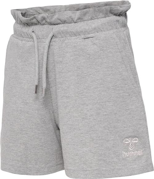 Hummel Hmljasmin Shorts Str 9 år / 134 cm - Grå Shorts & Bloomers hos Magasin