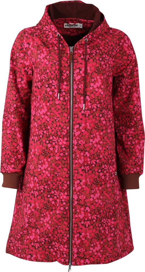 Danefæ Danekarla Softshell Bright Pink Berrygood Kvinde Bright Pink Berry Overgangsjakker Str XS - Polyester hos Magasin