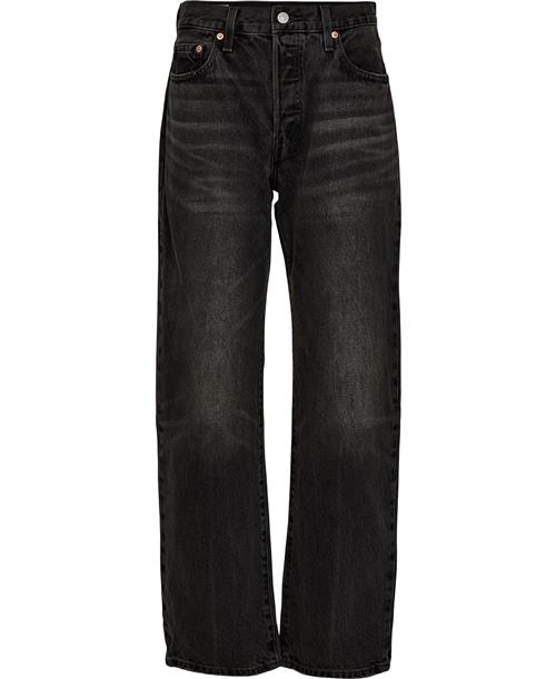 Levi's 501 90S Stitch School Kvinde Sort Flared Jeans Str W24/30 - hos Magasin