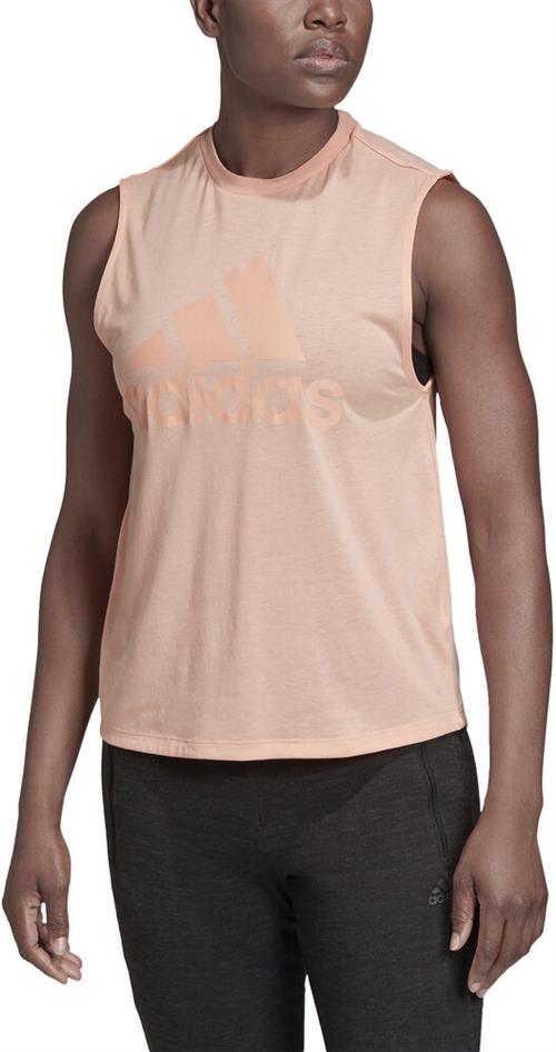 adidas Must Haves Badge Of Sport Tank Top M - Tanktoppe Bomuld hos Magasin