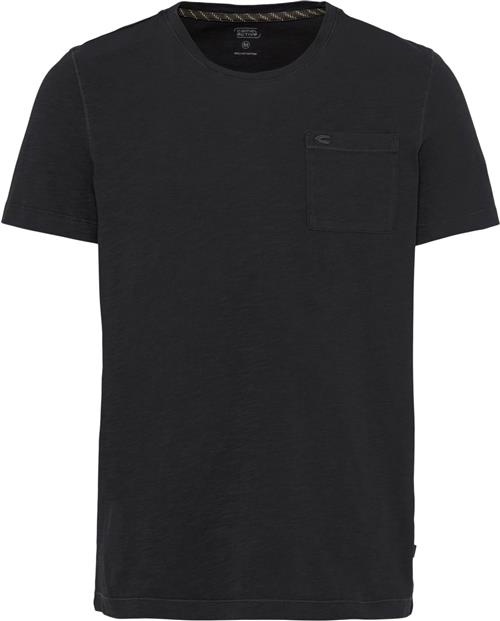 Camel Active NOS Tshirt Mand Asphalt Kortærmede T-shirts Str S - Bomuld hos Magasin